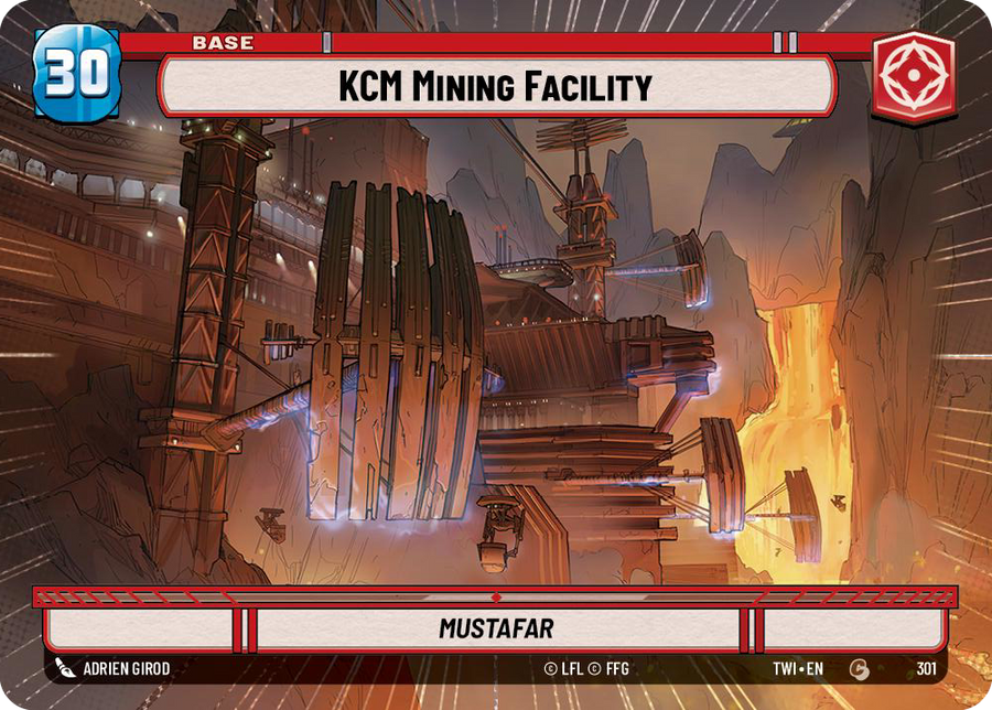 KCM Mining Facility, Twilight of the Republic Card Art