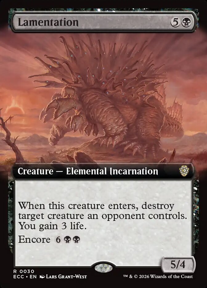 Lamentation, Lorwyn Eclipsed Commander Card Art