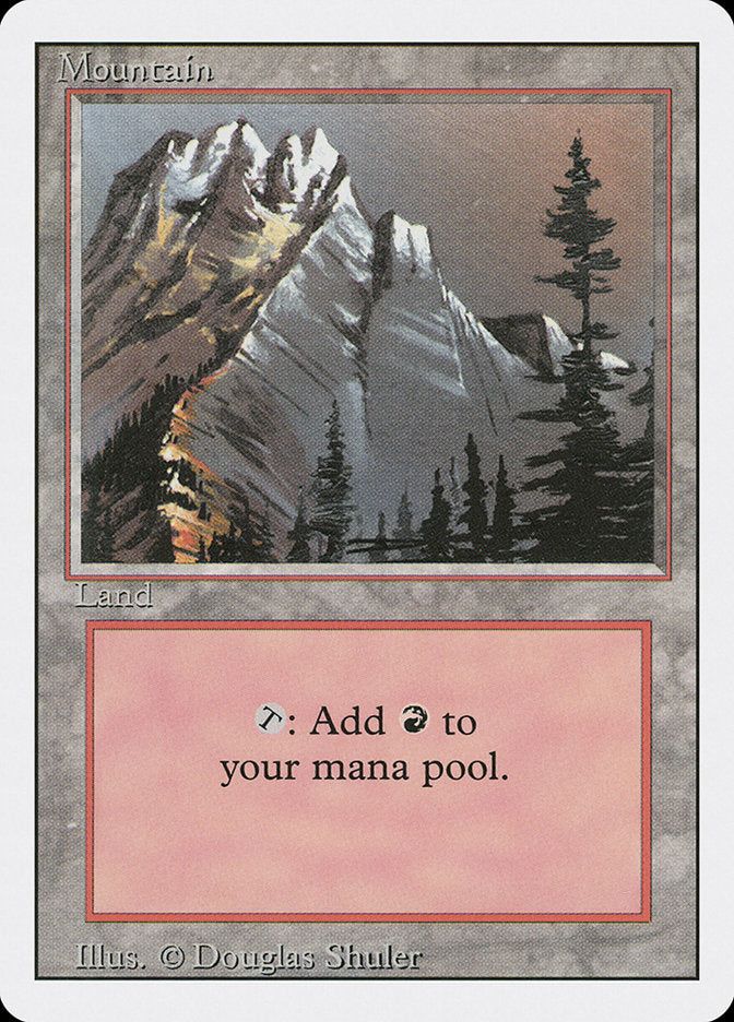 Mountain, Revised edition Card Art