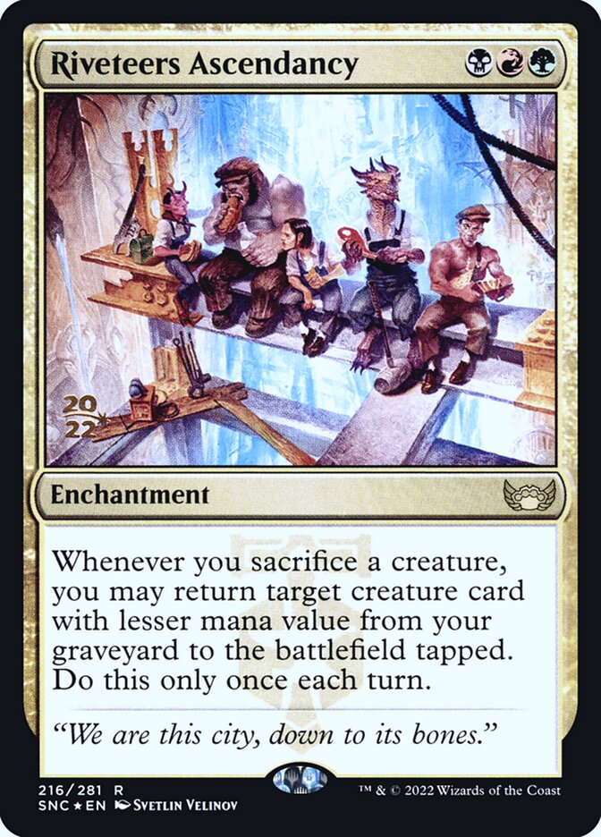 Riveteers Ascendancy, Streets of new capenna promos Card Art