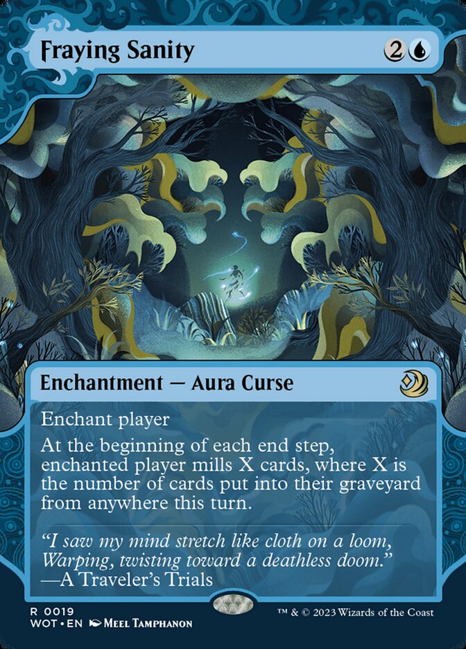 Fraying Sanity, Wilds of eldraine: enchanting tales Card Art