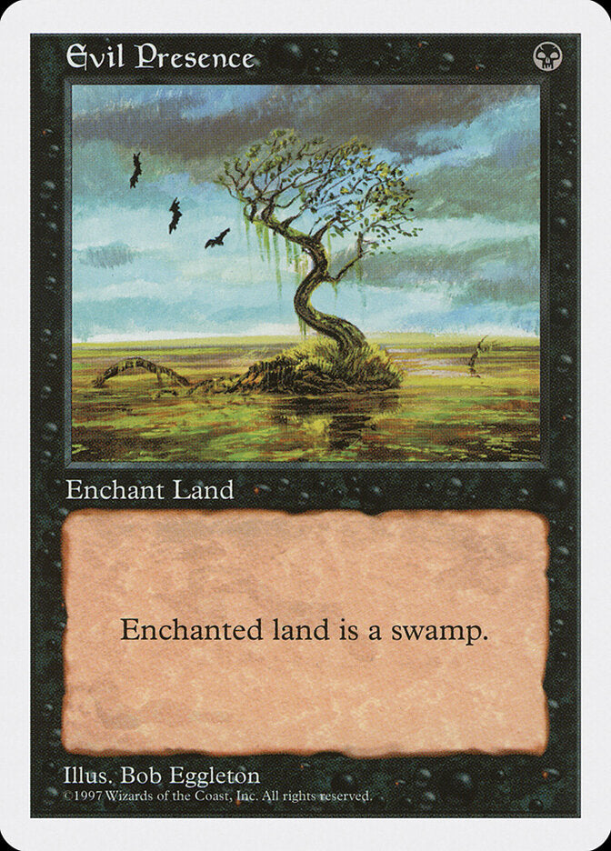 Evil Presence, Fifth Edition Card Art