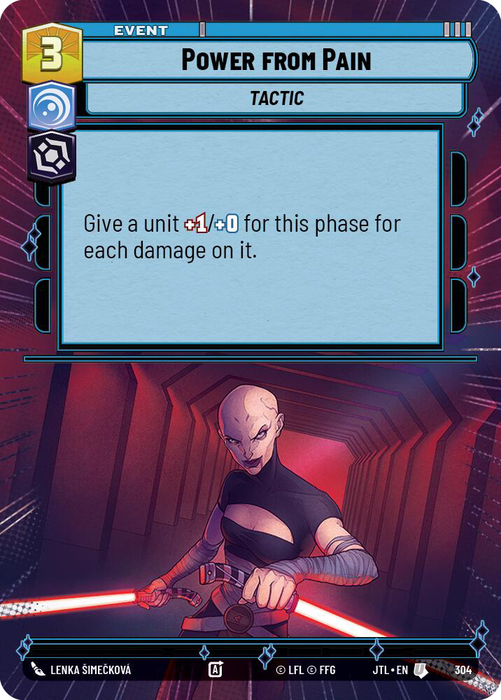 Power from Pain, Jump to Lightspeed Card Art