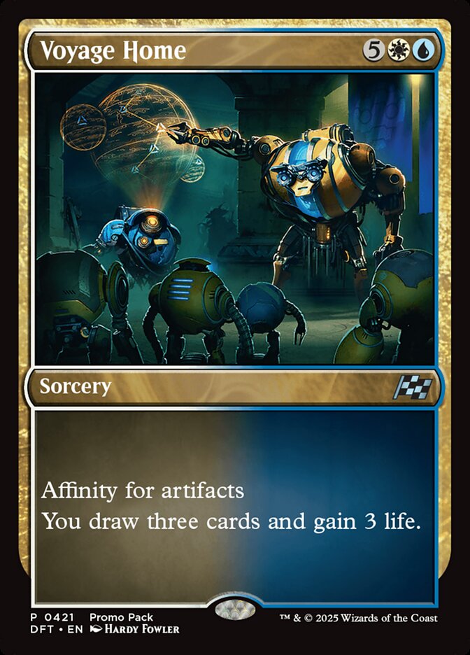 Voyage Home, Aetherdrift Card Art