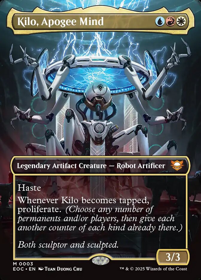 Kilo, Apogee Mind, Edge Of Eternities Commander Card Art