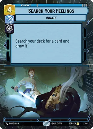 Search Your Feelings - Hyperspace Foil