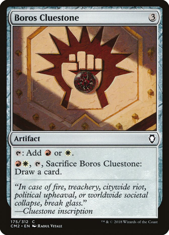 Boros Cluestone, Commander Anthology Volume Ii Card Art