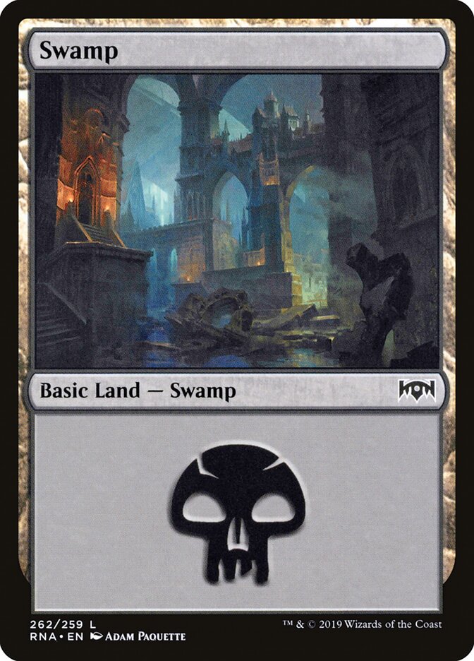 Swamp, Ravnica Allegiance Card Art