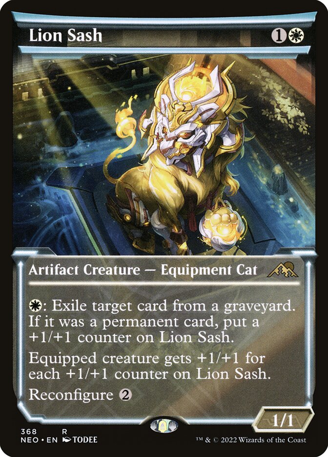 Lion Sash, Kamigawa: Neon Dynasty Card Art