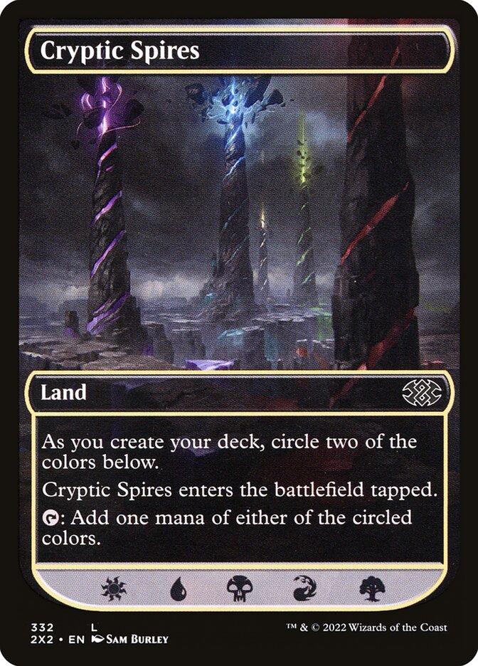 Cryptic Spires, Double masters 2022 Card Art