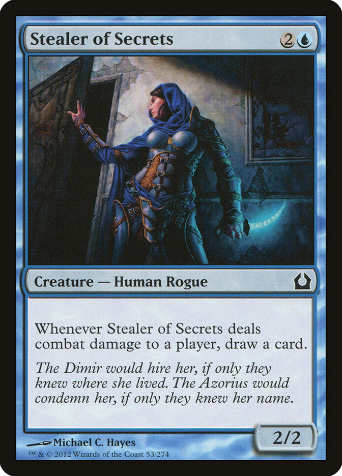 Stealer of Secrets, Return to ravnica Card Art