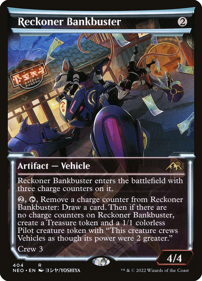 Reckoner Bankbuster, Kamigawa: Neon Dynasty Card Art