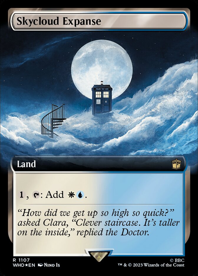 Skycloud Expanse, Doctor Who Card Art