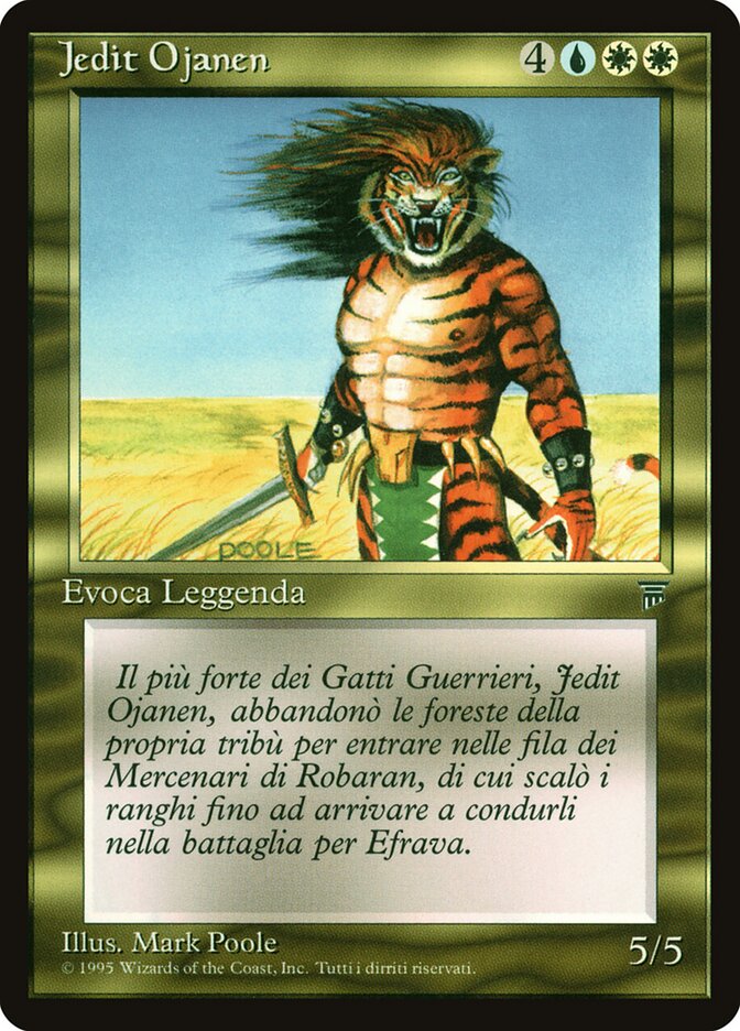Jedit Ojanen, Legends Card Art