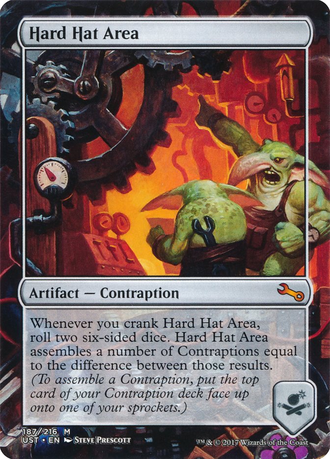 Hard Hat Area, Unstable Card Art
