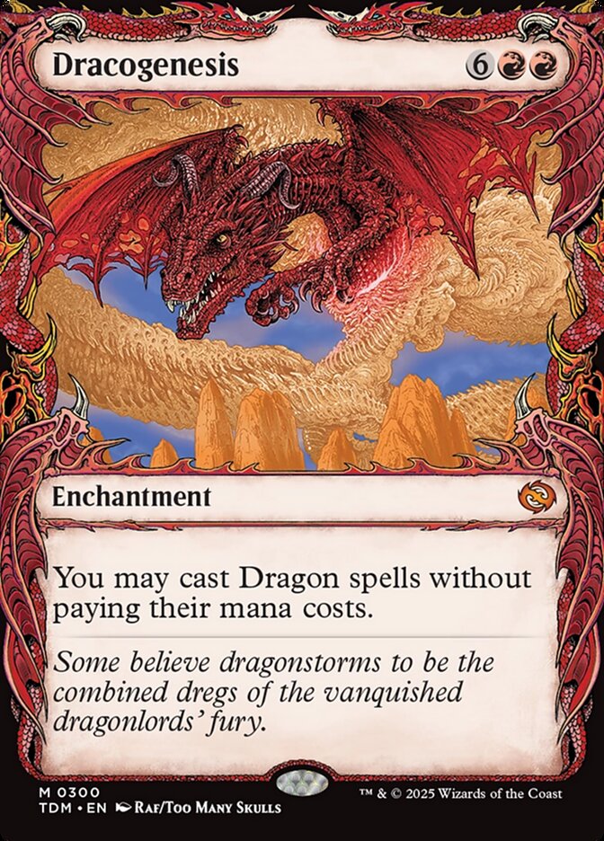 Dracogenesis, Tarkir: Dragonstorm Card Art