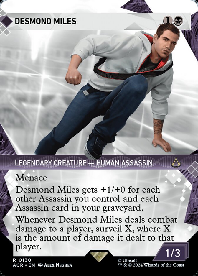 Desmond Miles, Assassin'S Creed Card Art