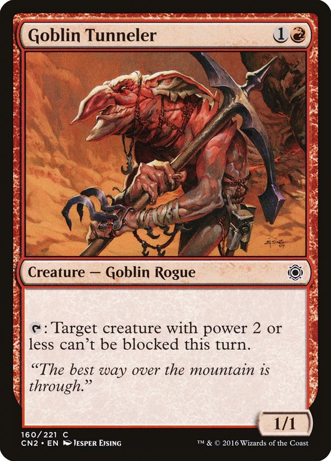 Goblin Tunneler, Conspiracy: take the crown Card Art