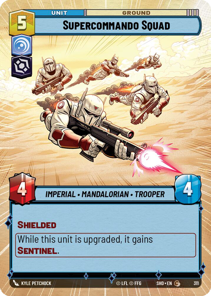 Supercommando Squad - Hyperspace Foil