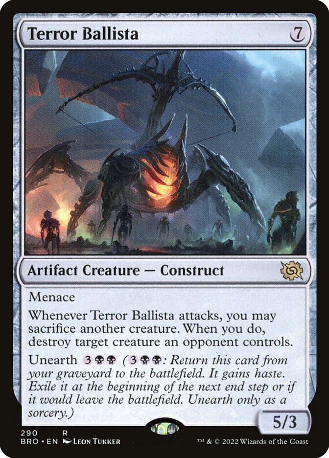 Terror Ballista, The brothers' war Card Art