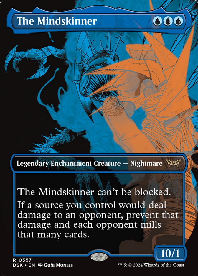 The Mindskinner, Duskmourn: house of horror Card Art