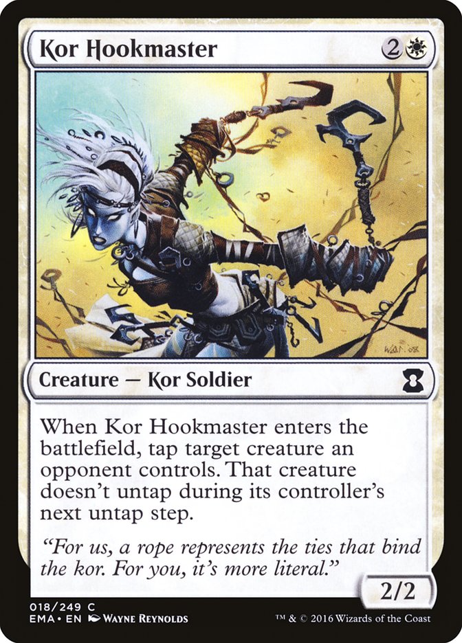 Kor Hookmaster, Eternal Masters Card Art