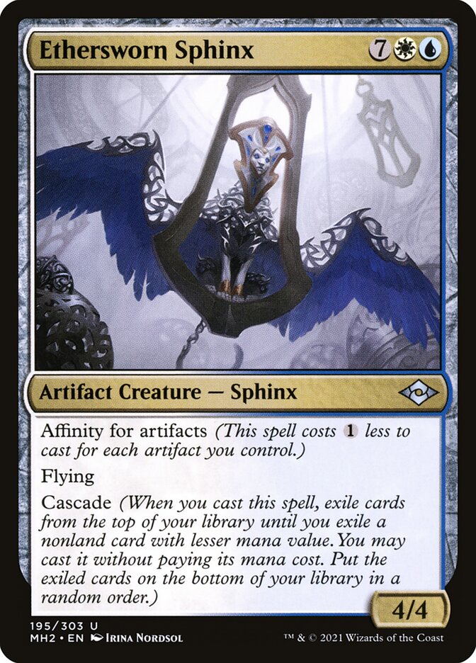 Ethersworn Sphinx, Modern horizons 2 Card Art