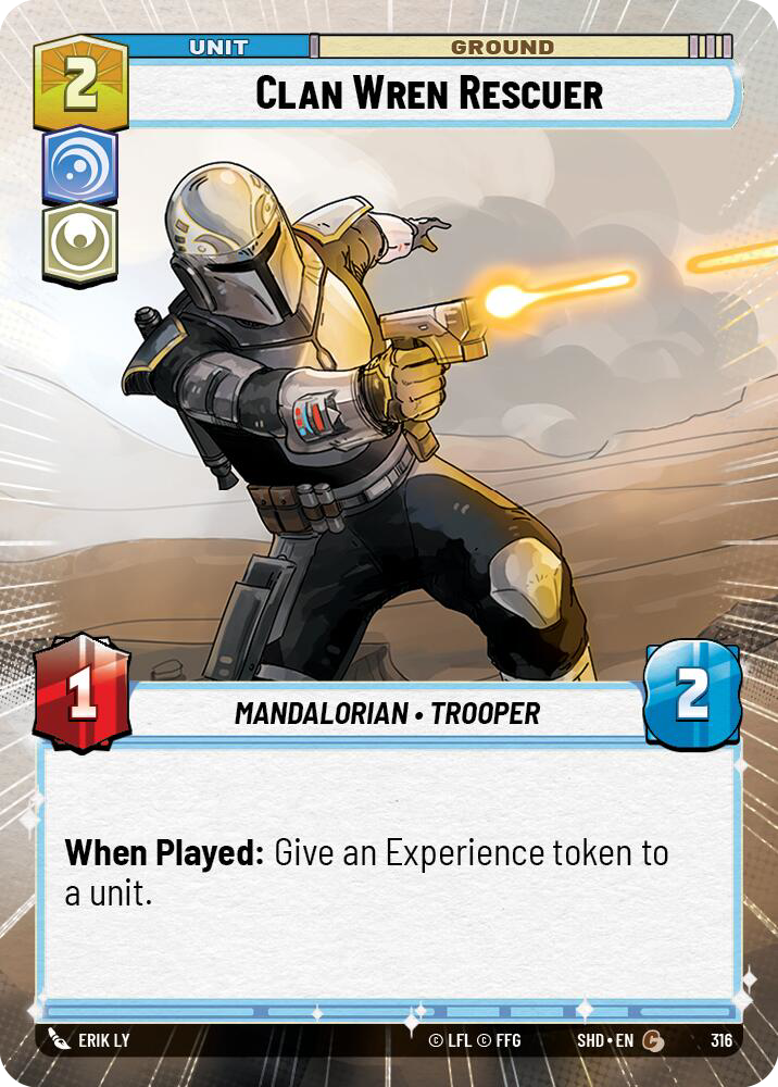 Clan Wren Rescuer, Shadows of the Galaxy Card Art