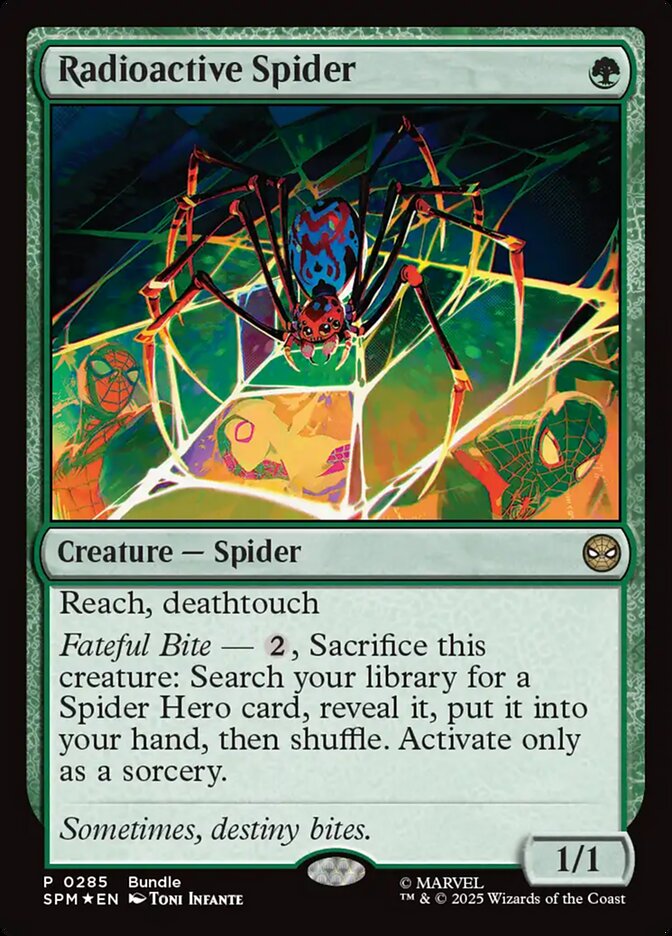 Radioactive Spider, Marvel'S Spider-Man Card Art