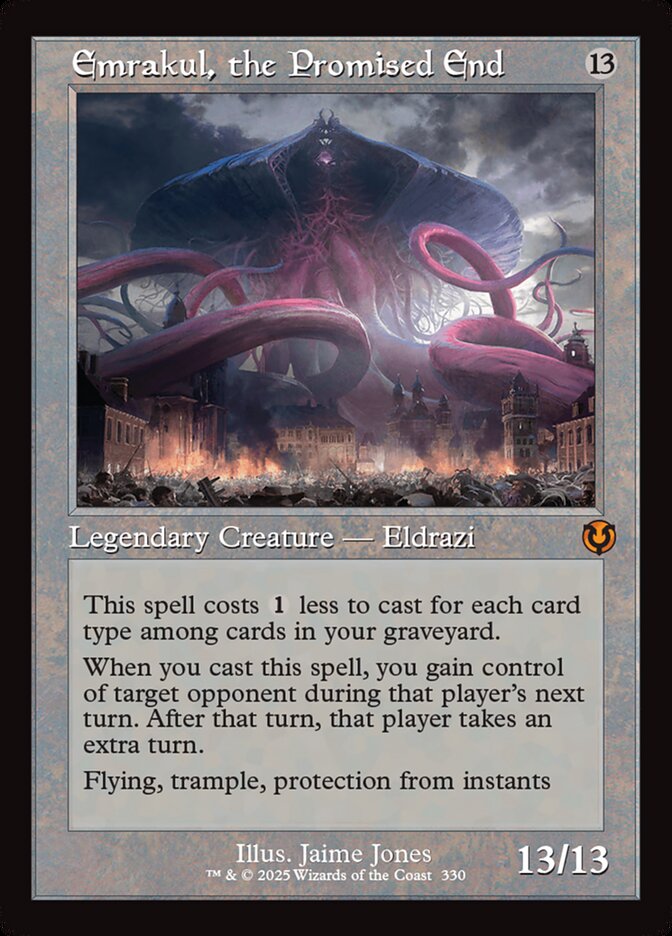 Emrakul, the Promised End, Innistrad remastered Card Art