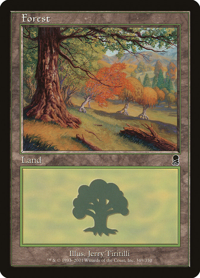 Forest, Odyssey Card Art
