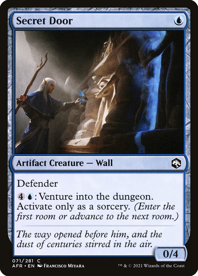 Secret Door, Adventures in the forgotten realms Card Art