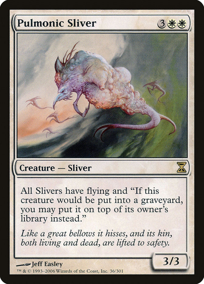 Pulmonic Sliver, Time spiral Card Art