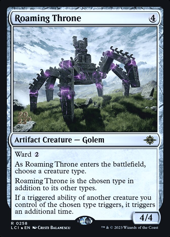 Roaming Throne, The Lost Caverns Of Ixalan Promos Card Art
