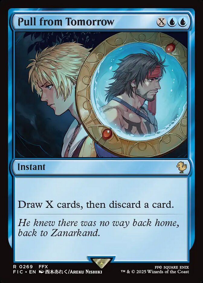 Pull from Tomorrow, Final fantasy commander Card Art