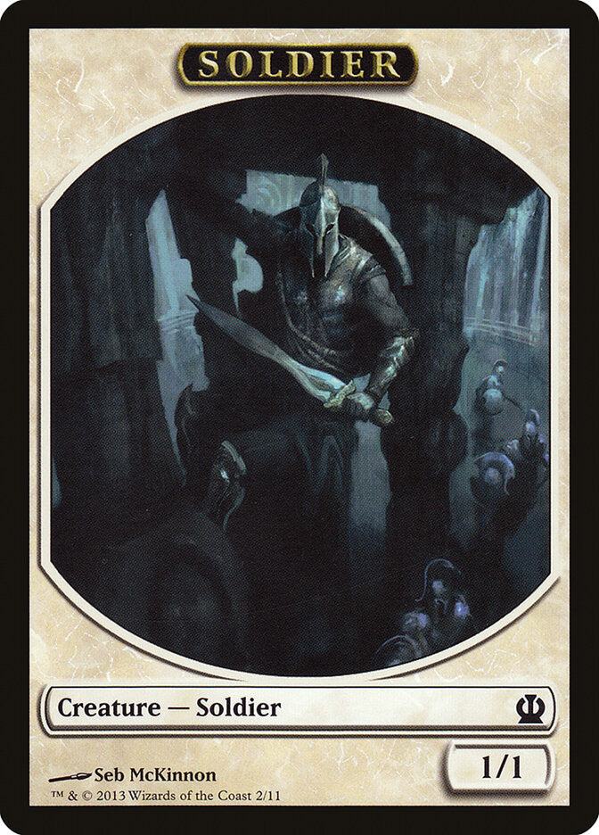 Soldier, Theros Tokens Card Art