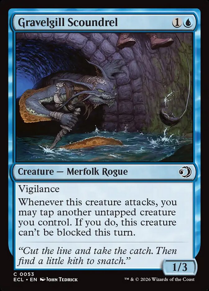Gravelgill Scoundrel, Lorwyn Eclipsed Card Art