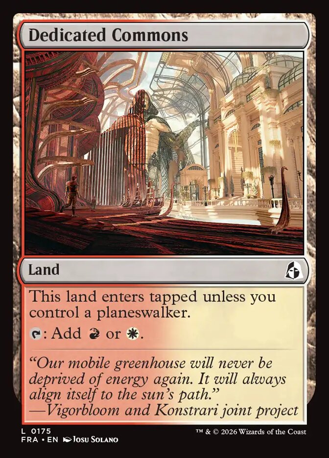Dedicated Commons, Reality Fracture Card Art