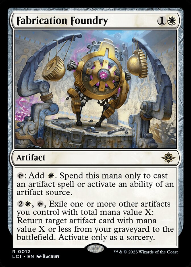Fabrication Foundry, The lost caverns of ixalan Card Art
