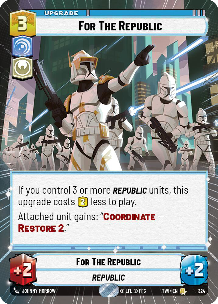For The Republic, Twilight of the Republic Card Art