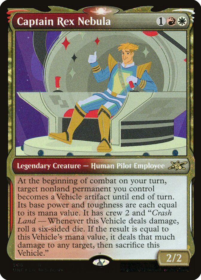 Captain Rex Nebula - Galaxy Foil