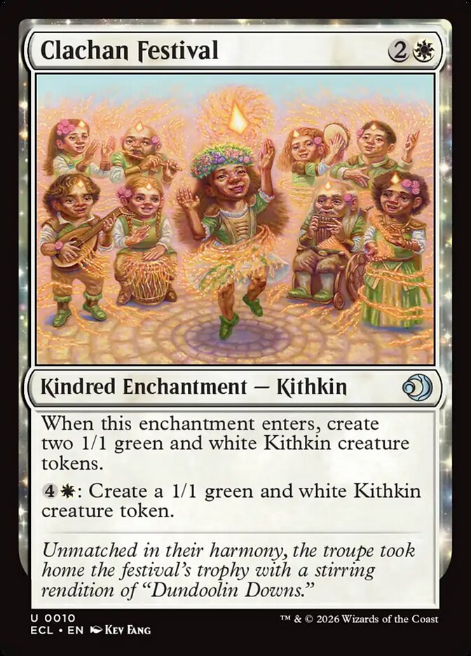 Clachan Festival, Lorwyn Eclipsed Card Art