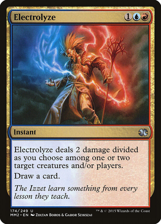 Electrolyze, Modern Masters 2015 Card Art