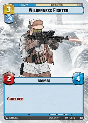 Wilderness Fighter - Hyperspace Foil