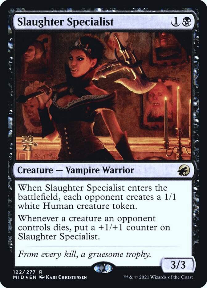 Slaughter Specialist, Innistrad: Midnight Hunt Promos Card Art