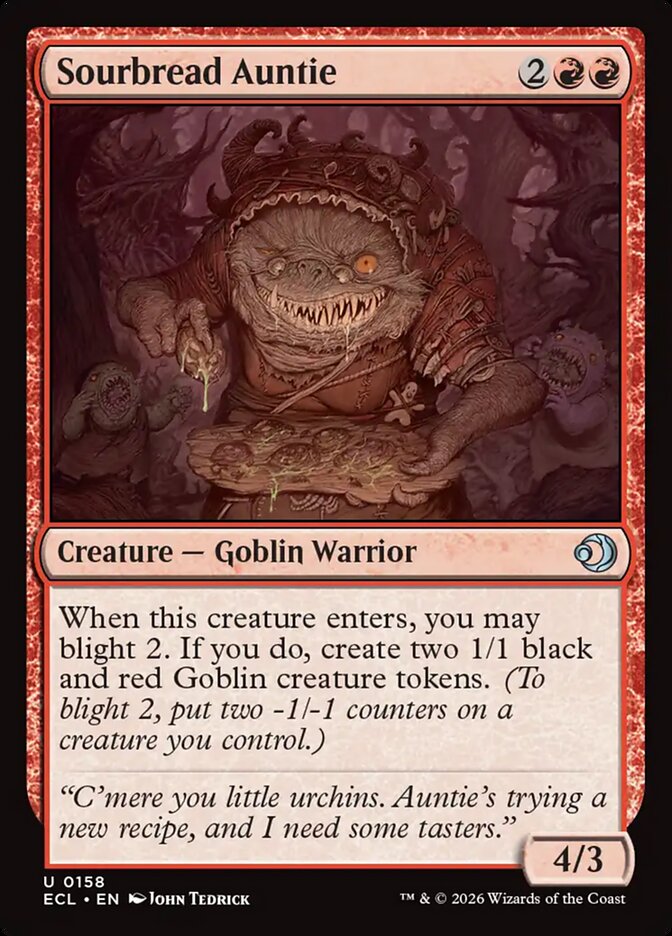 Sourbread Auntie, Lorwyn Eclipsed Card Art