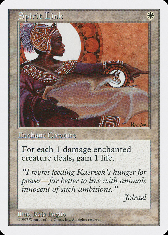 Spirit Link, Fifth Edition Card Art
