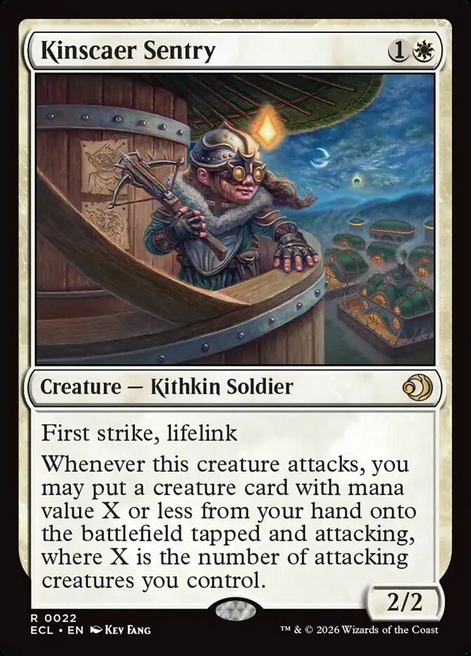 Kinscaer Sentry, Lorwyn Eclipsed Card Art