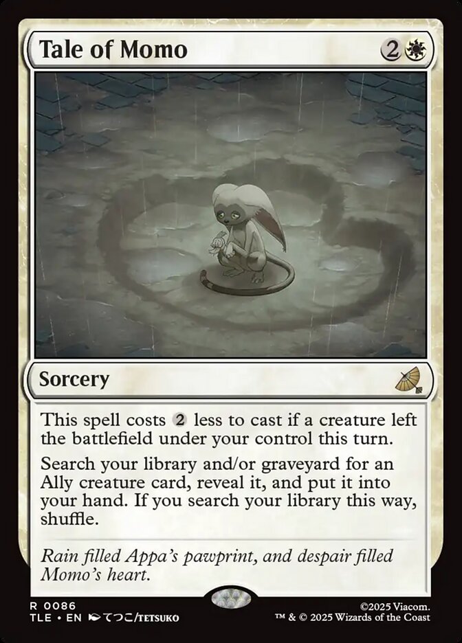 Tale of Momo, Avatar: The Last Airbender Eternal Card Art