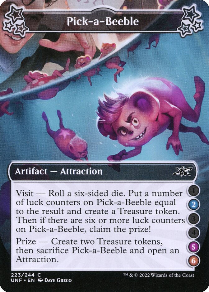 Pick-a-Beeble, Unfinity Card Art